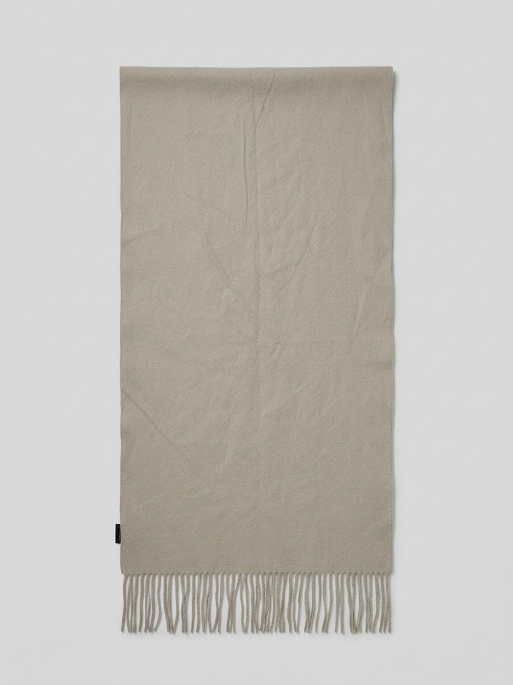 π2/30$ Indigo Neutral Sage Fringe Scarf
